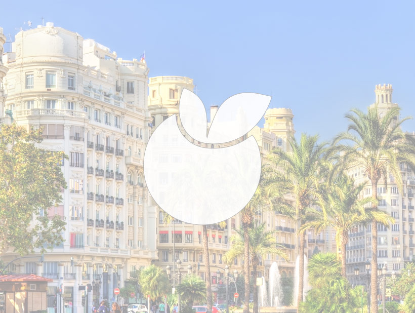 Paseo de la explanada en Alicante